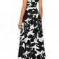 👗 V-Neck Maxi Dress — Elegant, Waist-Defining, Comfortable, and Casual Summer Long Dress