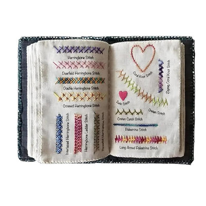 Portable All-Scenario Embroidery Stitch Book + Professional Sewing Kit