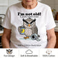 🥳2026 HOT SALE🥳💞50K+ SOLD!🦉 Owl "I'm Not Old" Graphic T-Shirt