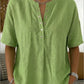 🔥LAST DAY 49% OFF 🔥Women's Casual Solid Color Blouse