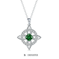 Mystical Birthstone Witches Knot Necklace – Natural Crystal🔮💞Protect Your Loved Ones