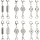 🔥LAST DAY 49％ OFF🔥🔥Magnetic Necklace Clasps and Closures Kit（12pcs）