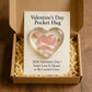 💝 Valentine's Day Pocket Hug: Tiny Comfort — A Symbol of Love, Support & Warmth