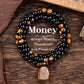 ✨ Money Attraction Necklace With GreenAventurine & Tiger Eye Pendant Healing Crystal Stone