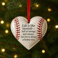 🔥LAST DAT BUY 7 GET 7 FREE❤️Heart-shaped Baseball Ornaments⚾