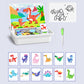 🎉Early Christmas Sale 49% OFF🎄Magnetic puzzle box for children with game and drawing board