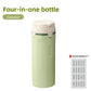 4-in-1 Portable Cosmetic Shampoo Dispenser Storage Bottle