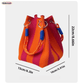 🔥LAST DAY 49% OFF ☀️🛍️Boho Woven Bucket Bag for Women, Handmade Crochet Shoulder Bag