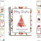 🎁70% OFF!!!-Ready for Christmas!🎄🎅Christmas Gift Card Booklet -👍DIY Spiral-Bound Christmas Gift Card Holder Book