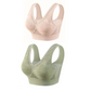 🏆 Last Day Special Price £9.99 ! 💐 Buy One Get One Free 🎁 🌸 Pure Cotton Buttonless Comfy Lifting Bra