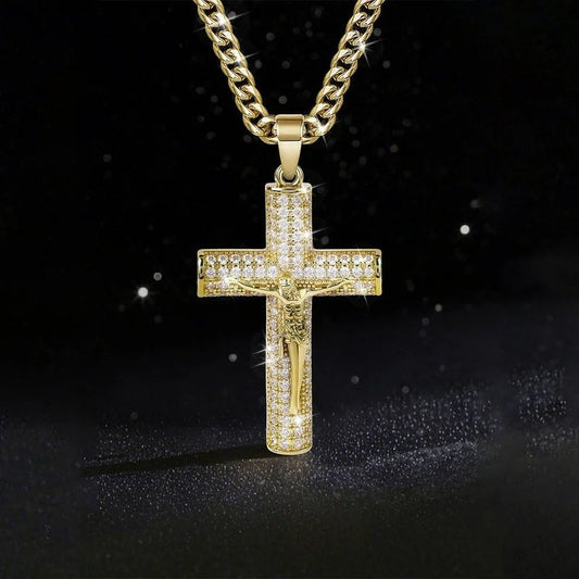 🎁Early Christmas Hot Sale 49% OFF🎅✝️Jesus Crucifix Pendant Necklace