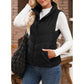 LAST DAY PROMOTION - 50%OFF🔥✨️Cozy Without Bulk: Puffer Vest Women Sleeveless Zip Up Outerwear