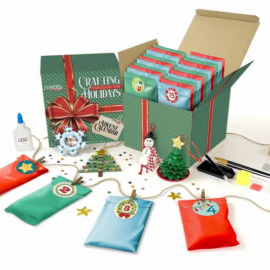 🔥LAST DAY 50% OFF - 🎄25-Day Christmas Craft Advent Calendar 2025