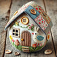 🏡LAST DAY SAEL 60% OFF!!✨🥚Patchwork Felt Egg House DIY Kit