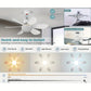 🔥SUMMER SALE - 49% OFF🔥 Bright Cool Ceiling Socket Fan & Light with Remote