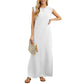 🥳SUMMER HOT SALE 50% OFF! 💞🌿Women Loose Split Wrinkle-Free Long Dress