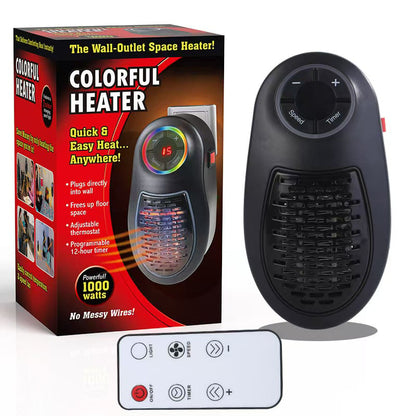 🔥Last Day 49% OFF - Remote Control Timing Color Lamp Heater