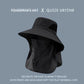 ☀️2026 HOT SALE 49% OFF🧢Wide Brim Sun Protection Hat with Removable Face&Neck Flap Cover for Men Women