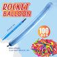 💥 HOT SALE🚀100-pack rocket balloon set🎈
