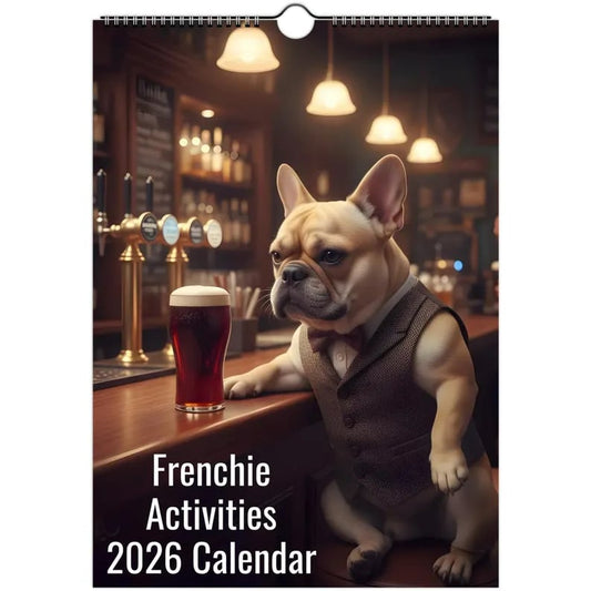 🐶French Bulldog Calendar 2026 - Daily Activities
