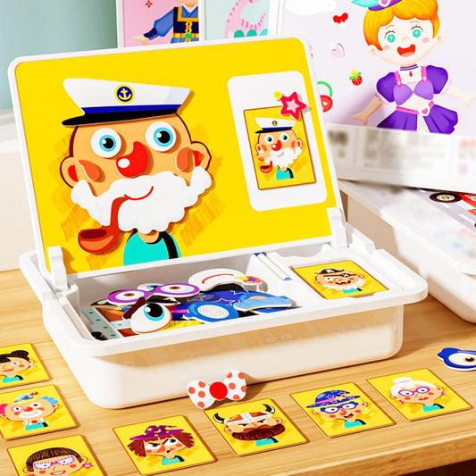 🎉Early Christmas Sale 49% OFF🎄Magnetic puzzle box for children with game and drawing board