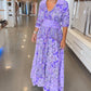 🔥2026 New Arrivals: 60% Off for a Limited Time!⏰Women’s Elegant Floral Drawstring Long Dress