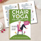 🏆LAST DAY SALE 49% OFF🔥30-Day Chair Yoga Weight Loss Spiral-Bound Notebook & Step-by-Step Exercise Guide - At-Home Fitness Journal