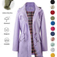 🔥Limited Hot Sale 50% OFF🎁🧥3-in-1 Plaid Waterproof Jacket for Women– Rain, Wind & Cold, All Covered