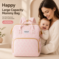 🛏️4-in-1 Diaper Bag Backpack | Portable Baby Changing Travel Bed with Mosquito Net🍼