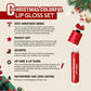 🎅Christmas Hot Sale 49% Off💄✨ Christmas Lip Gloss Set – 6 Colors