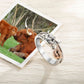 🐮Highland Cow Guardian Ring: A warm presence on your fingertip, symbolising the deep bond between mother and child