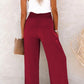 🔥LAST DAY 50% OFF🌞💃2026 Hot Sale Linen Blend High Rise Smocked Pants