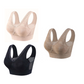 🏆 Last Day Special Price £9.99 ! 💐 Buy One Get One Free 🎁 🌸 Pure Cotton Buttonless Comfy Lifting Bra