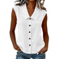 🌊💖LAST DAY SALE ONLY ￡10.99!!💖Women’s V-Neck Button-Down Top
