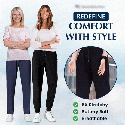 ⏳LAST DAY SALE 50% OFF!⏰🎄 Women's Ultra Soft Stretch Perfect Drape Casual Pants👖🎁