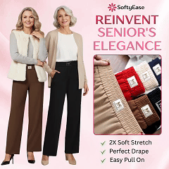 🌷Last Day Sale 70% OFF!! 👖💥Perfect Drape High Rise Pull-On Stretch Pants – Stay Cool, Move Free