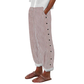 Spring Hot Sale 50% OFF!!🌿🌸Comfy Blue Striped Side Pocket Pants