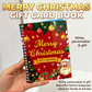 🎁70% OFF!!!-Ready for Christmas!🎄🎅Christmas Gift Card Booklet -👍DIY Spiral-Bound Christmas Gift Card Holder Book