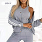 ❤️Limited Sale 50% OFF❤️Women's Three-piece Baseball Jacket And Pants Set