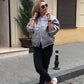 Women's Casual Quilted Oversized Jacket