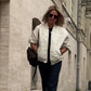 Women's Casual Quilted Oversized Jacket