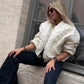 Women's Casual Quilted Oversized Jacket
