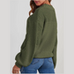 🔥Limited Hot Sale 50% OFF🎁🧥 Women's Loose Fit Long Sleeve Knit Sweater