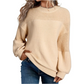 🔥Limited Hot Sale 50% OFF🎁🧥 Women's Loose Fit Long Sleeve Knit Sweater