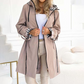 🔥Last Day Promotion 60% OFF🔥Long Hooded Drawstring Waist-Cinching Zipper Windbreaker