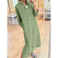 Women’s Loose Fit Plaid Long Shirt Dress