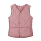 Slim Fit Quilted Vest for Women