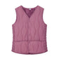 Slim Fit Quilted Vest for Women