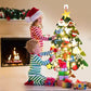 🎅Xmas Hot Sales - 50% OFF!🎄DIY Felt Christmas Tree for Kids – 32 Reusable Ornaments + Fairy Lights