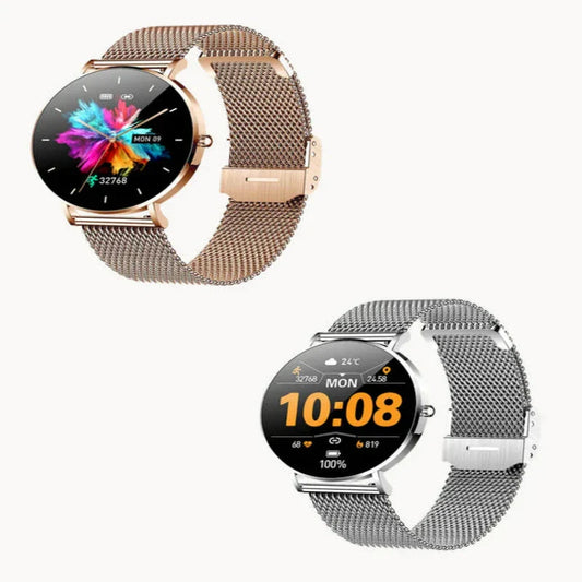 1.36 Inch Amoled HD Round Full Touch 6.8MM Ultra-Thin Case Screen SmartWatch